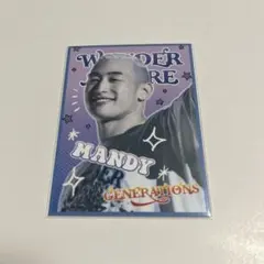 GENERATIONS  WONDER SQUARE トレカ 関口メンディー