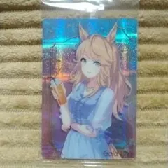 ウマ娘 ツインウエハース プリティーダービー　ゴールドシチー　ドレスレア