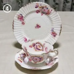 ミントン☆ビクトリアストロベリー☆手描きデザート皿【希少品