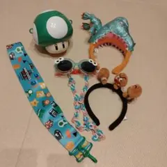 USJ マリオキャラクター カチューシャセット