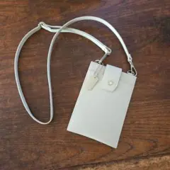 【未使用】jouetie スマホショルダーバッグ ライトグレー