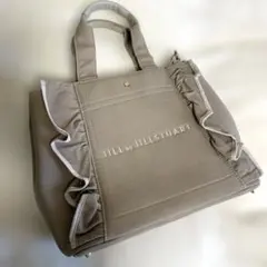 JILL by JILL STUART フリル バッグ ベージュ 2way