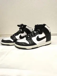 ナイキ ダンク ハイ パンダ 白黒 美品NIKE DUNK HIGH26.5cm