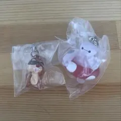 ディズニー　summerめじるしアクセサリーガチャ　ベイマックス　デール