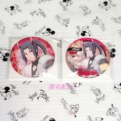 NARUTO-ナルト-疾風伝TDグリッター缶バッジ 鬼　うちは イタチ セット