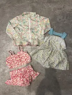 ベビー水着＆ラッシュガード　3点セット