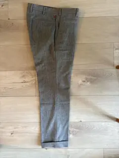 値下げしました。PT01 グレー スリムフィット スラックス 48のサムネイル