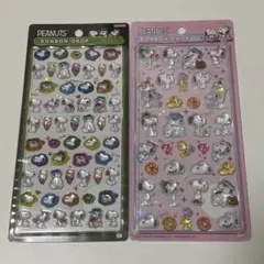 【正規品】ボンボンドロップシール　スヌーピー　2種