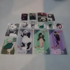 呪術廻戦　まるくじ　狗巻棘、禪院真希、パンダ　アクスタ、缶バッジ、アクキー