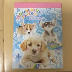 犬のメモ帳 50枚　平成女児　平成レトロ