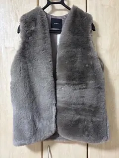 Re:EDIT フェイクファーベスト