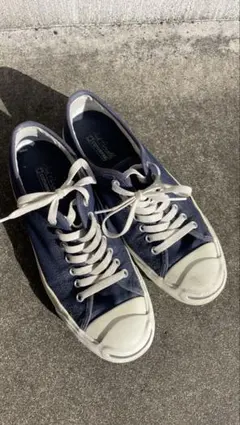 Converse Jack Purcell ネイビー スニーカー