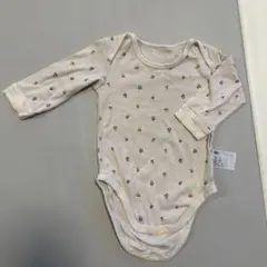 花柄長袖ボディスーツ サイズ70