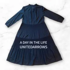 UNITED ARROWS ティアードワンピース