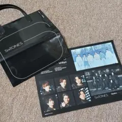 SixTONES　一秒/Rebellion　特典　ショッパー　ステッカー