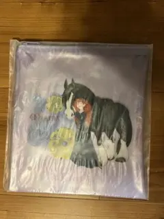 ハッピーくじ ピクサーK賞 フラットポーチ:メリダとおそろしの森