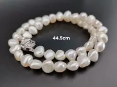 淡水本真珠パールネックレス バロック 艶良 silver925 シルバー925