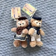 2012 セーラー　マリン　ダッフィー　シェリーメイ　ぬいぐるみバッジ