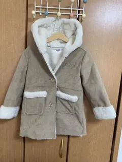 xgirl ベージュ フード付きコート