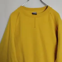☆*☆様 ナイキ スウェット トレーナー イエロー ラグラン 無地スウェット メ
