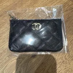 新品⭐︎未使用⭐︎CHANEL ブラック コインケース