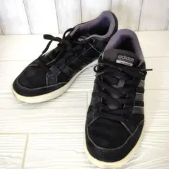 adidas cloudfoam アディダス　スニーカー　黒　26cm 中古品
