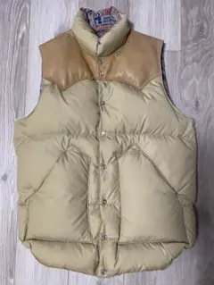 HYSTERICGLAMOUR×Rocky Moutainダウンベスト 牛革