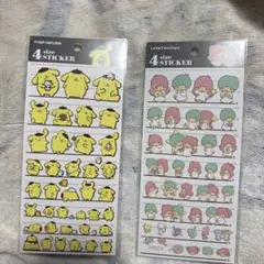 ポムポムプリン　キキララ　シール