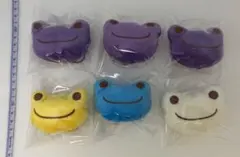 かえるのピクルス もちもちフェイスマスコット 6個セット