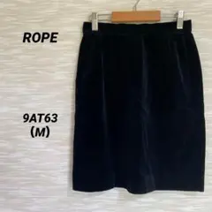 ロペ ROPE タイトスカート【M】ミニ丈 コーデュロイ きれいめ上品 スリットのサムネイル