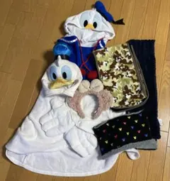 ディズニーリゾート防寒セット ドナルド