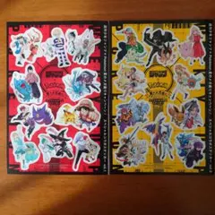 週刊少年ジャンプ＆ポケモン　コラボステッカー