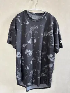 Under Armour HeatGear Tシャツ LG ブラック/グレー迷彩