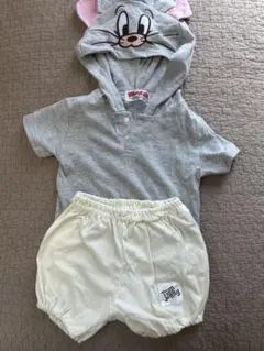 トムとジェリー　ロンパース 90cm ベビーパンツセット