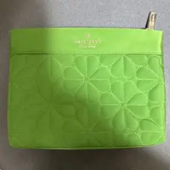 新品・未使用】Kate Spade ポーチ サンモチーフ ブルー - メルカリ
