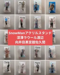【セール中】SnowMan アクスタ 深澤ラウール渡辺向井目黒宮舘佐久間