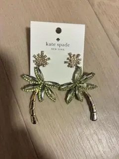 kate spade ヤシの木ピアス
