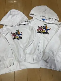 ディズニーリゾート　キッズ　パーカー　130&110