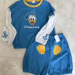 美品♡ドナルド♡なりきり変身♡ルームウェア♡パジャマ♡120リトシー♡ディズニー