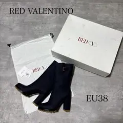 RED VALENTINO ラバー ヒール レインブーツ 長靴 EU38のサムネイル