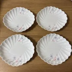 麗峰　デザート皿　ケーキ皿　4つ