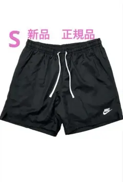 NIKE ブラック ウーブンショートパンツ