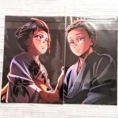 鬼滅の刃 入場者特典 狛治 恋雪 キービジュアル イラストボード 2枚 セット