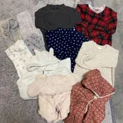 女の子　冬服　まとめ売り　11点　90 100