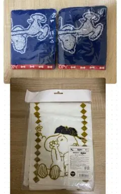 SNOOPY スヌーピーふんわりタオル　BUFFALOES タオル