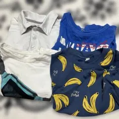 【訳あり】キッズ トップス 4枚セット 90〜110cmのサムネイル