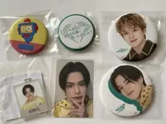 TREASURE アサヒ アクキー 缶バッジ トレカ TRUZ HIKUN