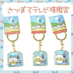 ちいかわ ご当地キーホルダーさっぽろテレビ塔うさぎ ちいかわ ハチワレ　札幌限定