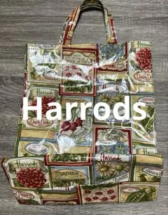 Harrods ハロッズ　ビニールトートバッグのサムネイル