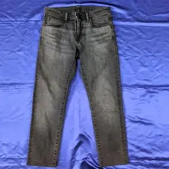 美品☆ユニクロ ウルトラストレッチスキニージーンズ☆ブラック30股下65